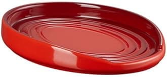 LC Oval Spoon Rest -Cherry Red