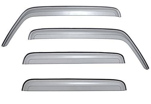 WellVisors Window Visors Wind Deflectors Compatible with Hummer 2006-2010 H3 Series Premium Series Rain Guards 3-847HU001
