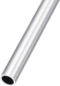 METALLIXITY 6063 Aluminum Tube (13mm OD x 10mm ID x 300mm L), Aluminum Round Tubing - for Home Furnishing, Machinery, DIY Handicraft