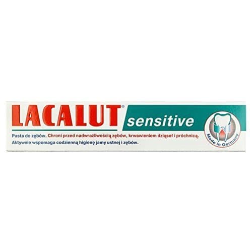 Lacalut Sensitive Toothpaste 75ml (pack of 2) by Lacalut