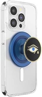 PopSockets Phone Grip for MagSafe with Kickstand, Magnetic Stand, Swappable Top, Secure Hold for iPhone MagSafe Cases, Phone & Tablet Grip - Enamel Prosper