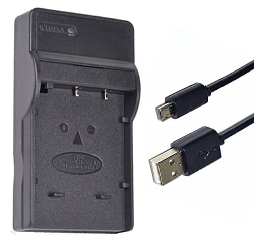 Micro USB Battery Charger for Panasonic CGA-S002, CGA-S002A, CGA-S002E, DMW-BM7, DMW-BMA7