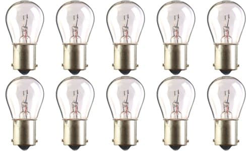CEC Industries #7511 Bulbs, 24 V, 24 W, BA15s Base, S-8 shape (Box of 10)