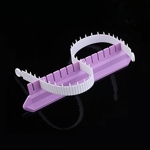 Kitamp 1PCS Cake Decorating Ruler Levele Fondant Cake Maker Candy Color Fondant Making Eco-friendly Cake locator positioner Birthday Cake Decoation Tools for Party and Wedding Cake Mold