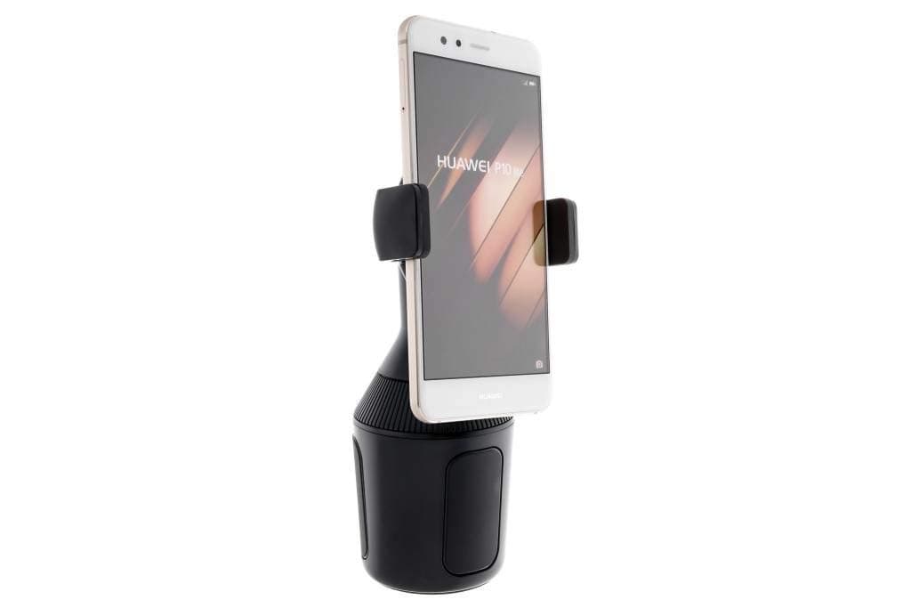 Car Cup Holder Mount for Smartphones - Black