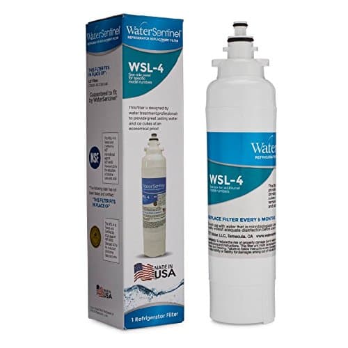 WaterSentinelWSL-4 Made in U.S.A. Refrigerator Water Filter: Fits: LG LT800P