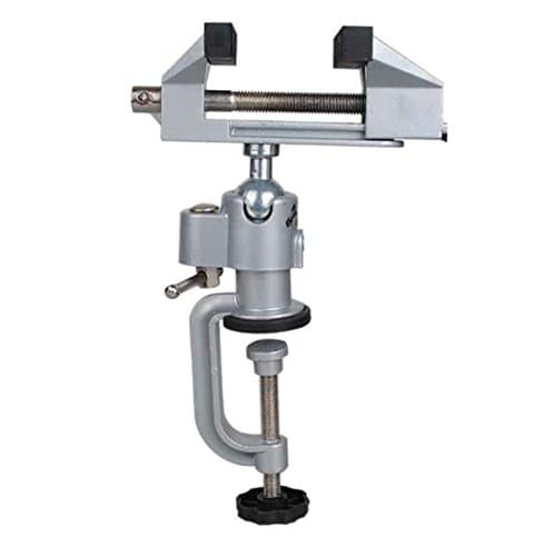 New Asahi 360 Degree Rotating Jaw Head Clamp Table Vice Work Bench Vise For Hobby Jewelry Inspection Universal Clamp Fixed Tools