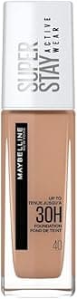New York Superstay Active Wear Full Coverage 30 Hour Long-Lasting Liquid Foundation 40 Fawn