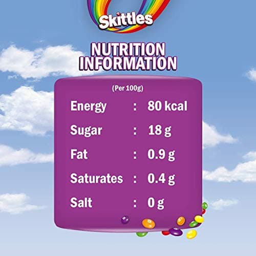 Skittles Bite-Size Fruit Candies, Wild Berry, 33.6Gram