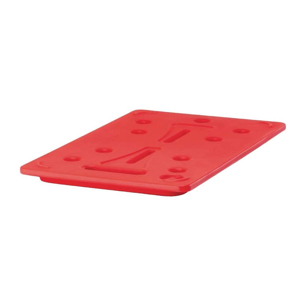 CambroCamwarmer-GN 1/1 Hot Plate for EPP160, EPP180, EPP180LH, EPP300 and EPP400, Polypropylene, Red, 53 x 32.5 x 3 cm