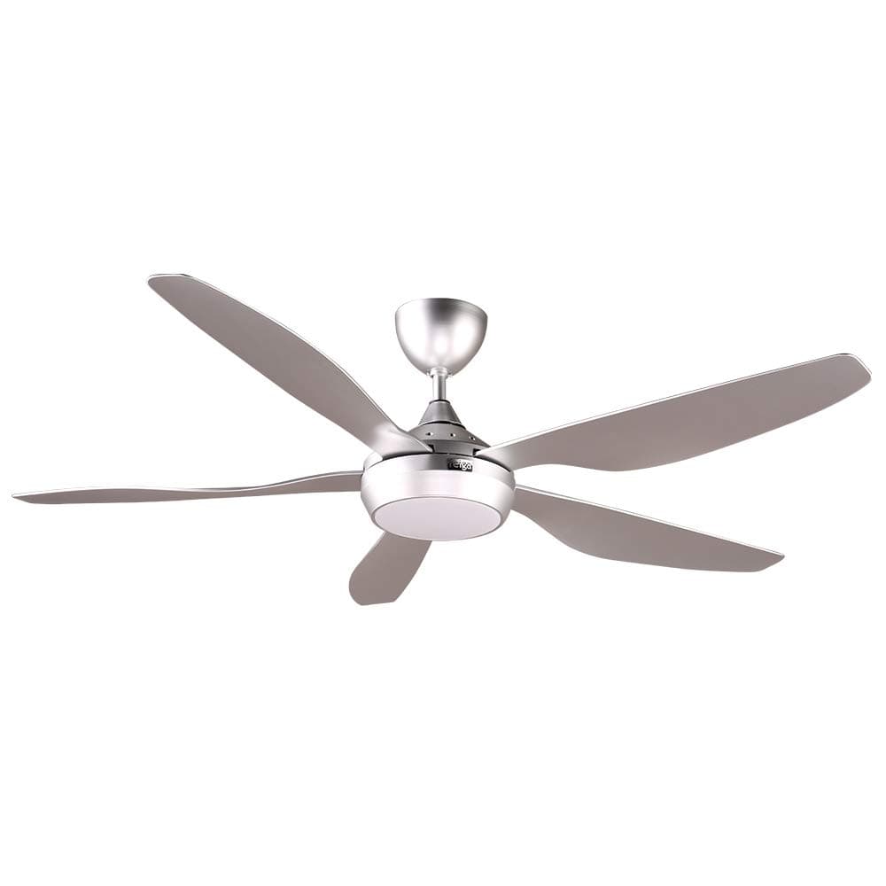 54-Inch Downrod Mount Ceiling Fan with Light & Remote for Indoor/Outdoor