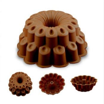 Wilten 9.4" Peacock Feather Shaped Silicone Non Stick Pastry Cake Bread Cheese Anniversary Bachelorette Birthday Party Tray Pop Molds Chocolate Jelly Candy Bakeware Baking Mould (Color May Vary)