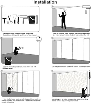 3D Mural Wallpapergolden Arches Self-Adhesive Wall Photo Art Wall Poster Decorative Wall Stickers Peel-and-Stick Removable Wall Background Stickers for Living Room Bedroom Children's Room 200(W) x 1