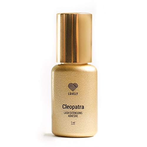 Eyelash Extension Glue | Cleopatra 5ml | 1 Sec Dry Time | 8 Weeks Retention | Very Elastic | World Leader Lash Adhesive