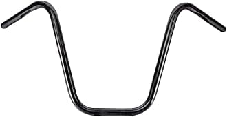 burly brand B28-337 Black 14" Height 1" Tube Diameter Narrow Bottom Apehanger Handlebar