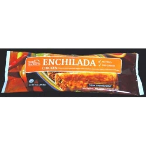 Taste Traditions Individually Wrapped Chicken Enchilada, 6 Ounce -- 18 per case.