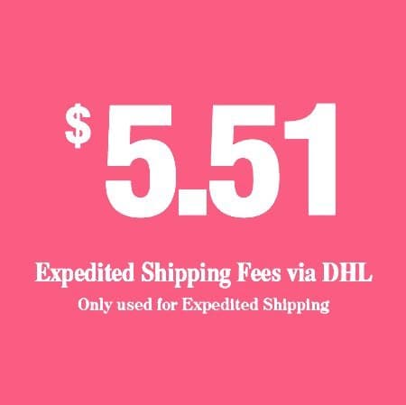 Expedited Shipping Fees via DHL