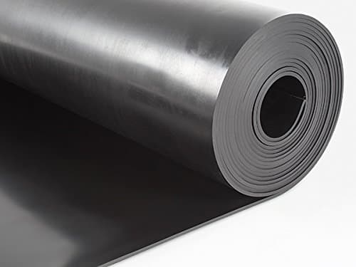 EPDM Rubber Sheet - Commercial Grade - 65A 2.5mm thick x 1.2m width x 1m length