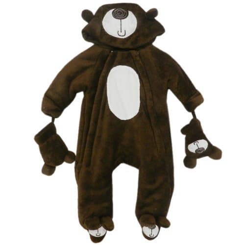 Baby Bear Microplush Snowsuit for Infants 3-6 Months Model: (Newborn, Child, Infant)