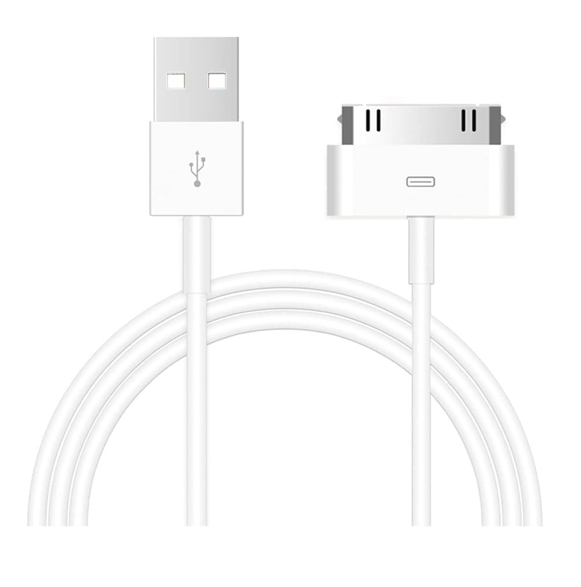 Cable Compatible with iPhone 4/4S/3G/3GS,Old iPad 2 3 1,iPod Touch 4 3 2 1 Nano, iPod Classic 3 2 1,(3.3 Feet,White)