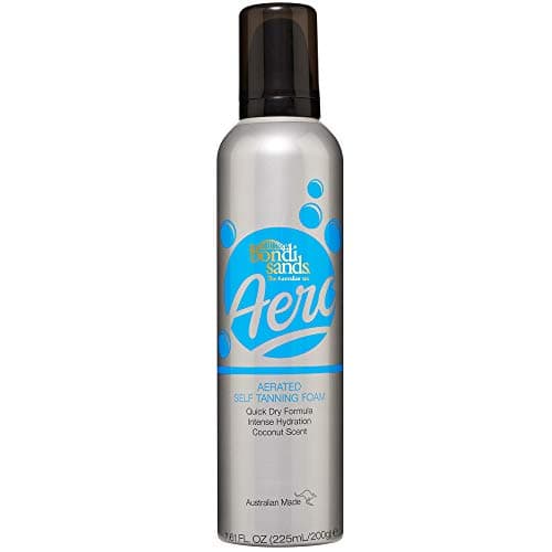 Bondi Sands Aero Dark Self-Tanning Foam | Lightweight, Fast-Drying Aerosol Formula Absorbs Deeper To Give Skin A Long-Lasting Bronzed Glow, Vegan + Cruelty Free, Coconut Scent | 225 Ml/7.61 Oz