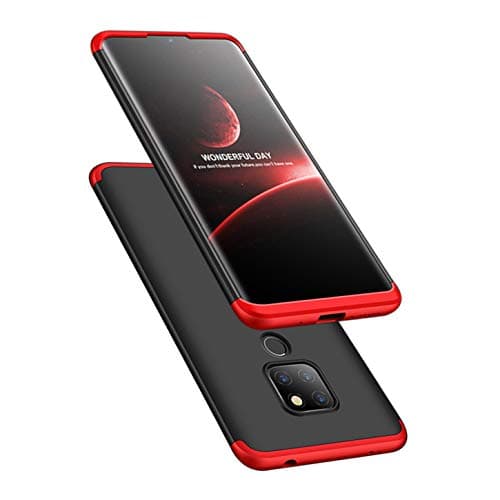 UNIYA Huawei Mate 20 Case, 3 in 1 Hard PC 360 Degree Shockproof Protective Case Cover