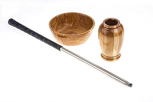 Simple Shear Cutting Finisher - Carbide Turning & Hollowing Tool with Golf Grip Handle for Wood Lathe, USA Made, Stainless Steel