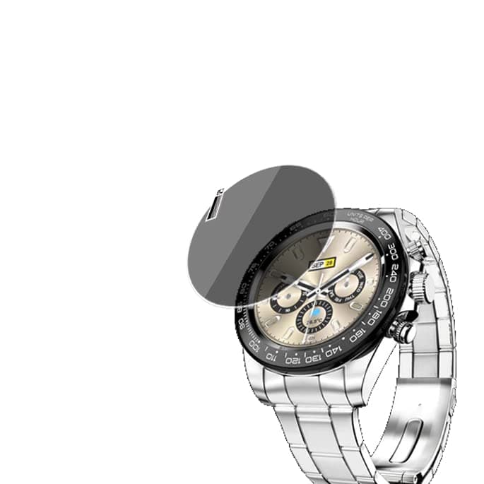 DAFFIN Tempered Glass Screen Protector for Fire Boltt BLIZZARD Smartwatch (Pack of 01) P-01 WATCH-0115