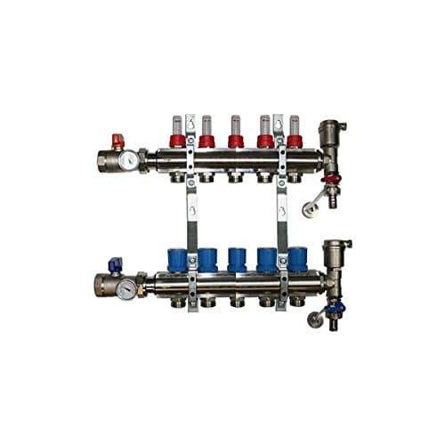 Rifeng 5 Port Underfloor Heating Manifold