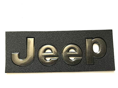 Lolosale Custom Front Hood Rear Trunk Tailgate Emblem For Grand Cherokee Badge Nameplate (Metalic Hood)