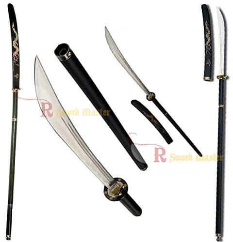 62" Broad Head Japanese Samurai Naginata Yari Sword