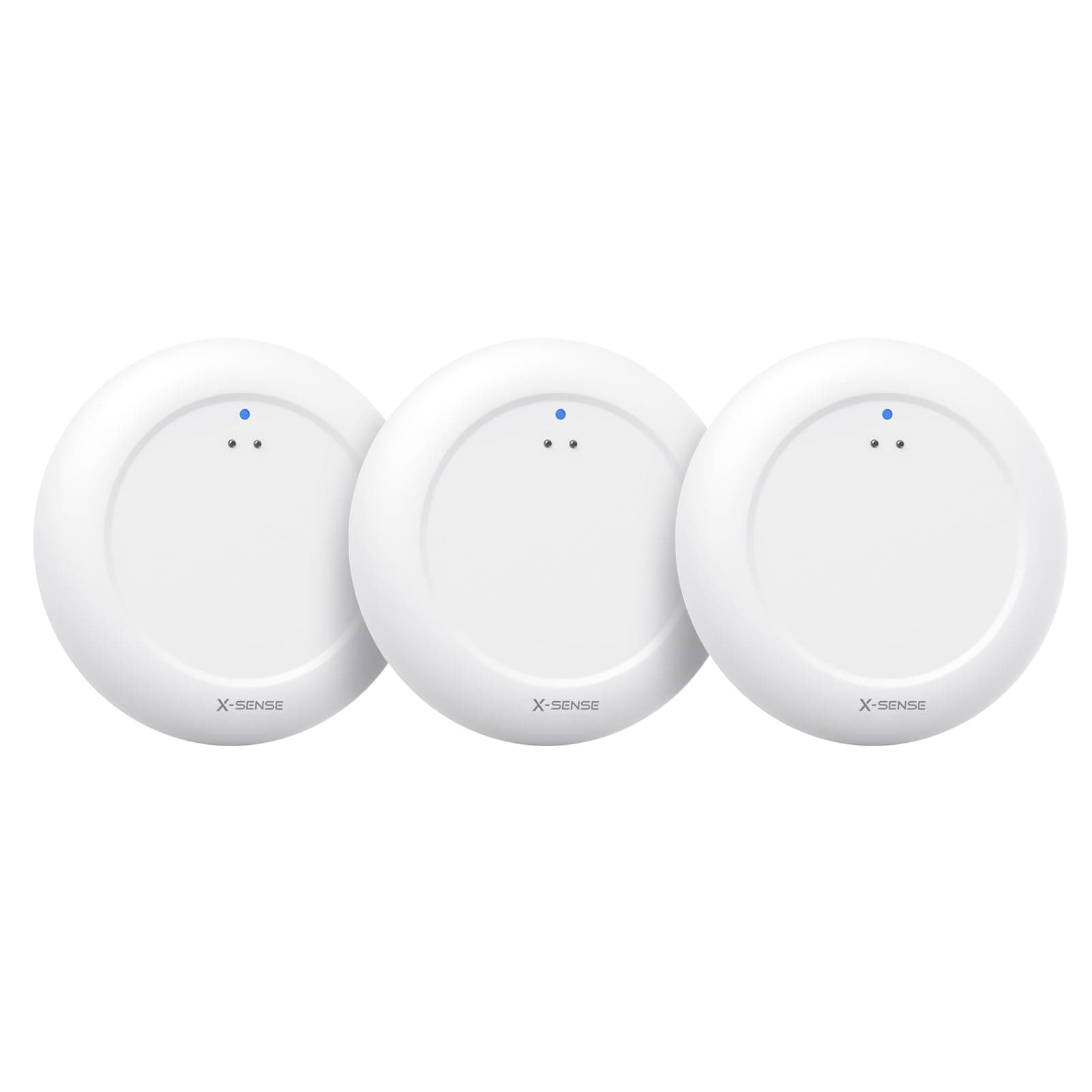 Wi-Fi Water Sensor, Smart Water Leak Detector with App Alerts, IP67 Waterproof, Wireless Detector for Kitchen, Bathroom, Basement, SBS50 Base Station Required, SWS0A, 3-Pack