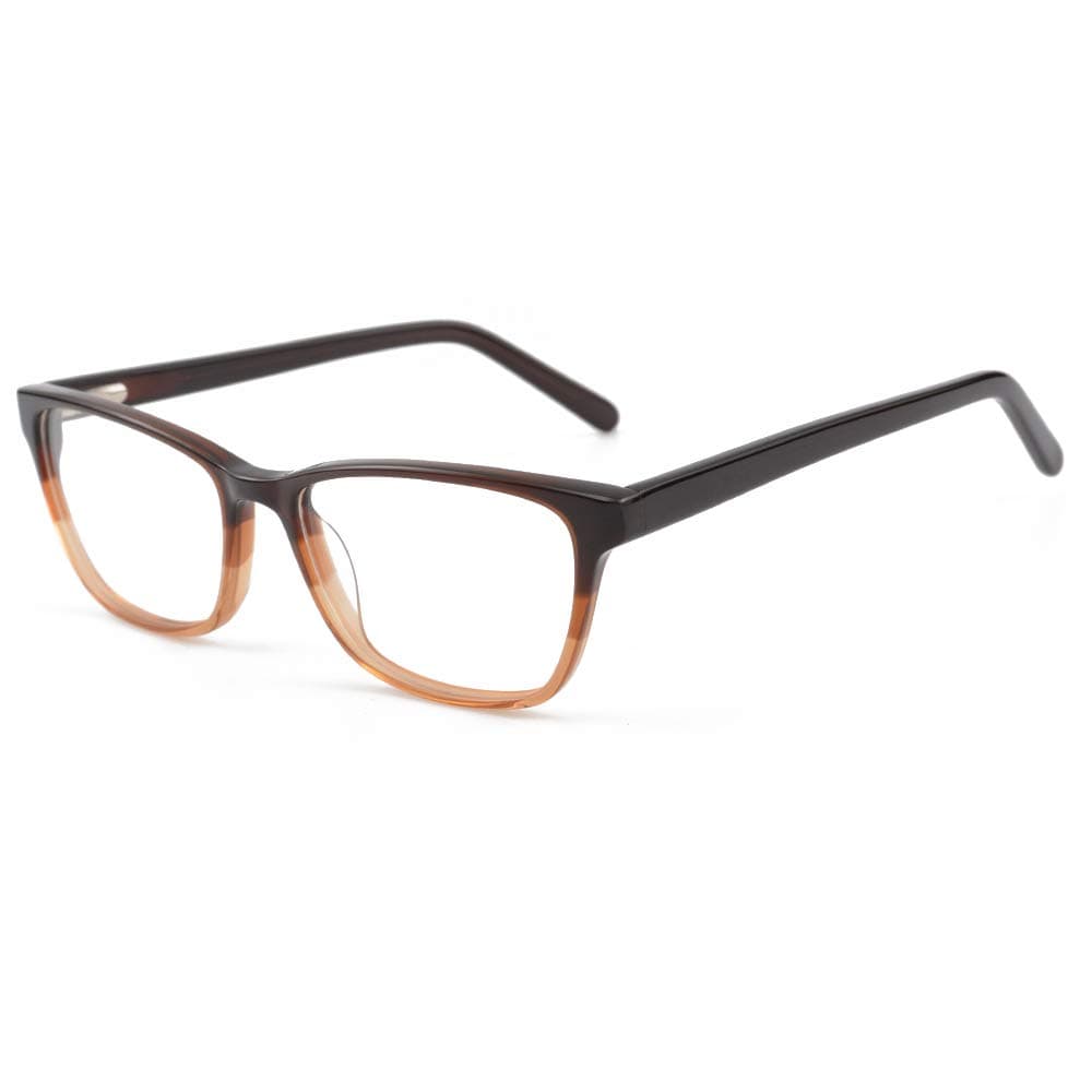 Blue Light Glasses for Women Classic Computer Gaming Reading Brown Glasses with Anti Blue Light Anti Glare UV400 for All Digital Screens