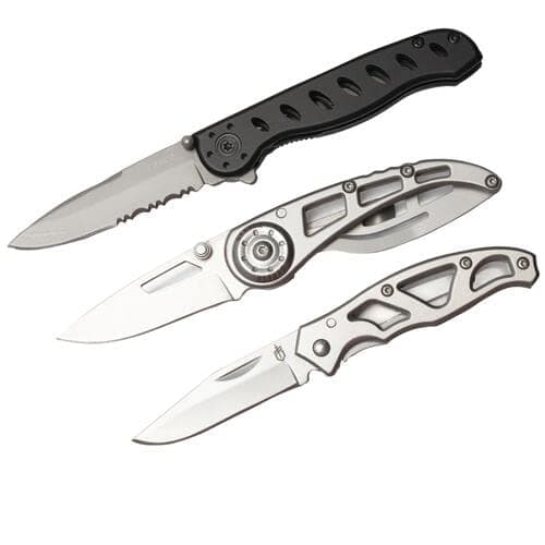 Gerber Folding Knife Set - 3 Piece