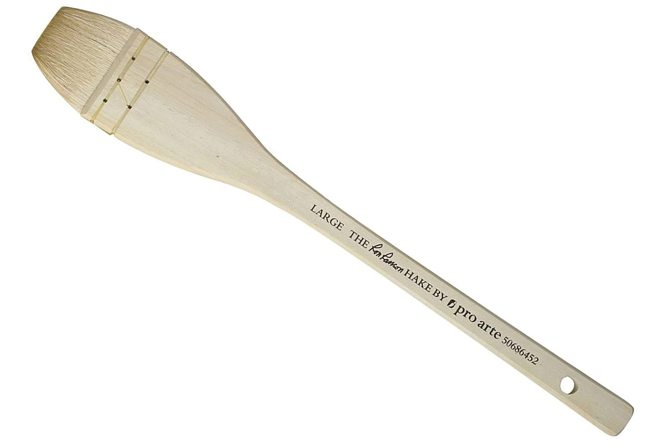 Pro Arte : Ron Ranson Hake Brush Large - 1 3/4 inches High Quality Goat Hair