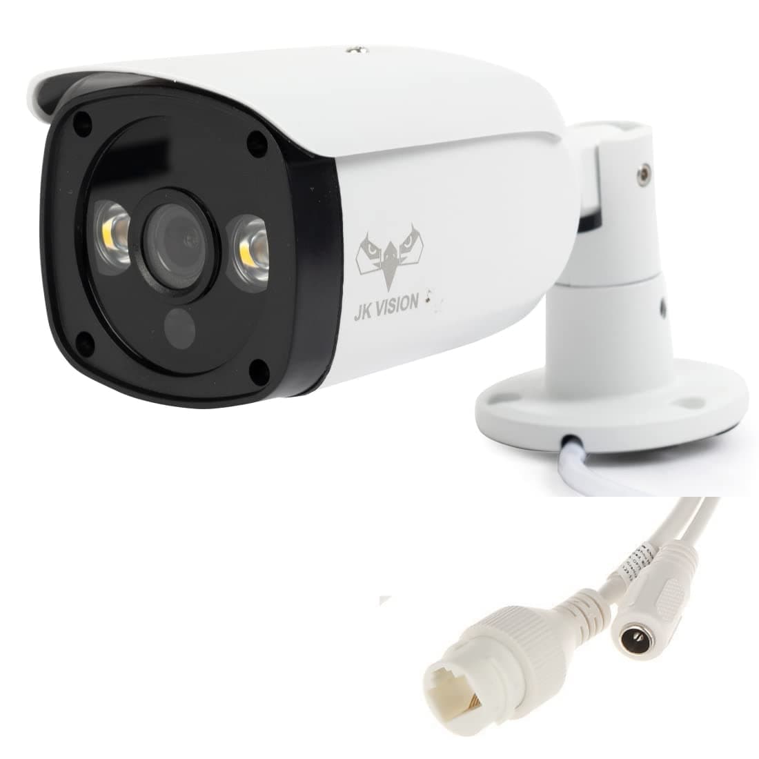 JK Vision 4MP IP Camera with 18 LED, Night Vision, Built in Audio, 30M Range, 1 Year Warranty