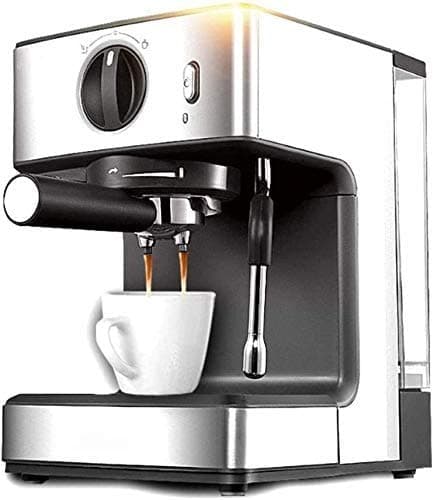 PLTJ-Pbs Coffee Machine Semi-Automatic Home Full Temperature Steam Pump Pressure Foaming Kitchen Appliances 15Bar 1.6L Stainless Steel,Rapid Heating System