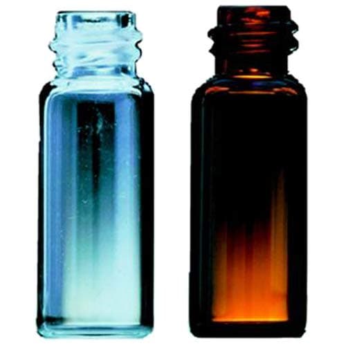 Eagle Picher C39-20A/CT-S Silanized Glass Vial with Solid Closed Top Septa Closure, 20 mL Capacity, 24-414 mm Cap Size, Amber (Pack of 72)