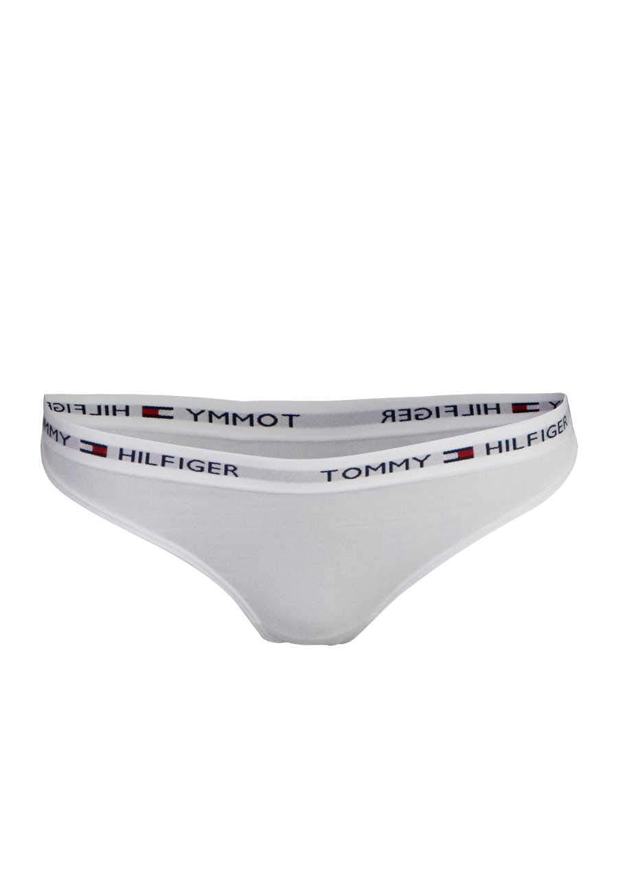 Women's Cotton thong iconic String, Black - Schwarz (BLACK 990), Size: XXL