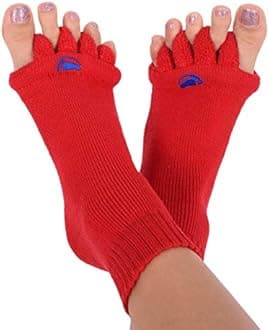 My Happy FeetFoot Alignment Socks with Toe Separators for Men or Women