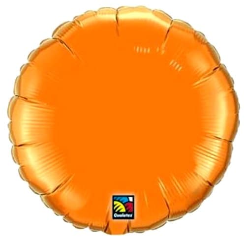 Super Saucer Levitating Metallic Orange Round 18 inch Flying Floating Anti-Gravity Toy HOVERS in MID-AIR - Interactive & Educational String-less Pet Balloon for Kids & Adult Indoor Events