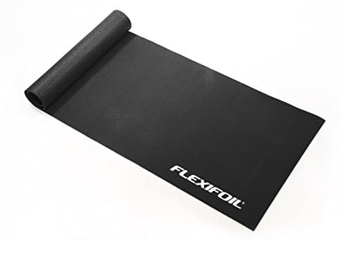 FLEXIFOIL Durable Long Thick Foam Black, Pink or Blue Workout Mat. Home or Gym Equipment for Sports, Yoga, Meditation, Fitness, Pilates, Exercise, Aerobics and Sit Ups. Ideal for use on Carpet or Wood
