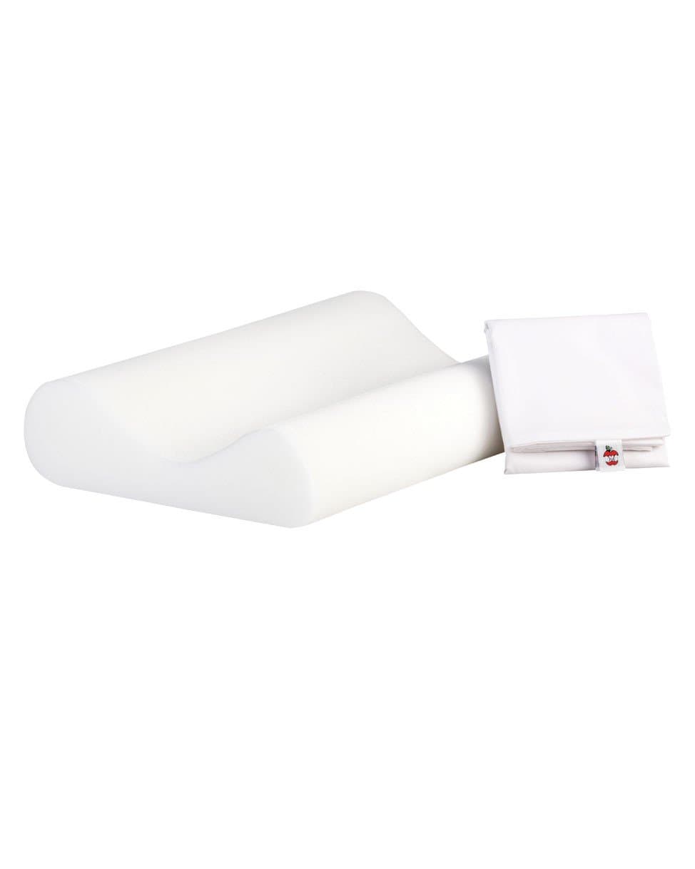 Core ProductsBasic Support, Conforming Foam Cervical Support Pillow, Includes Fitted Case, Firm