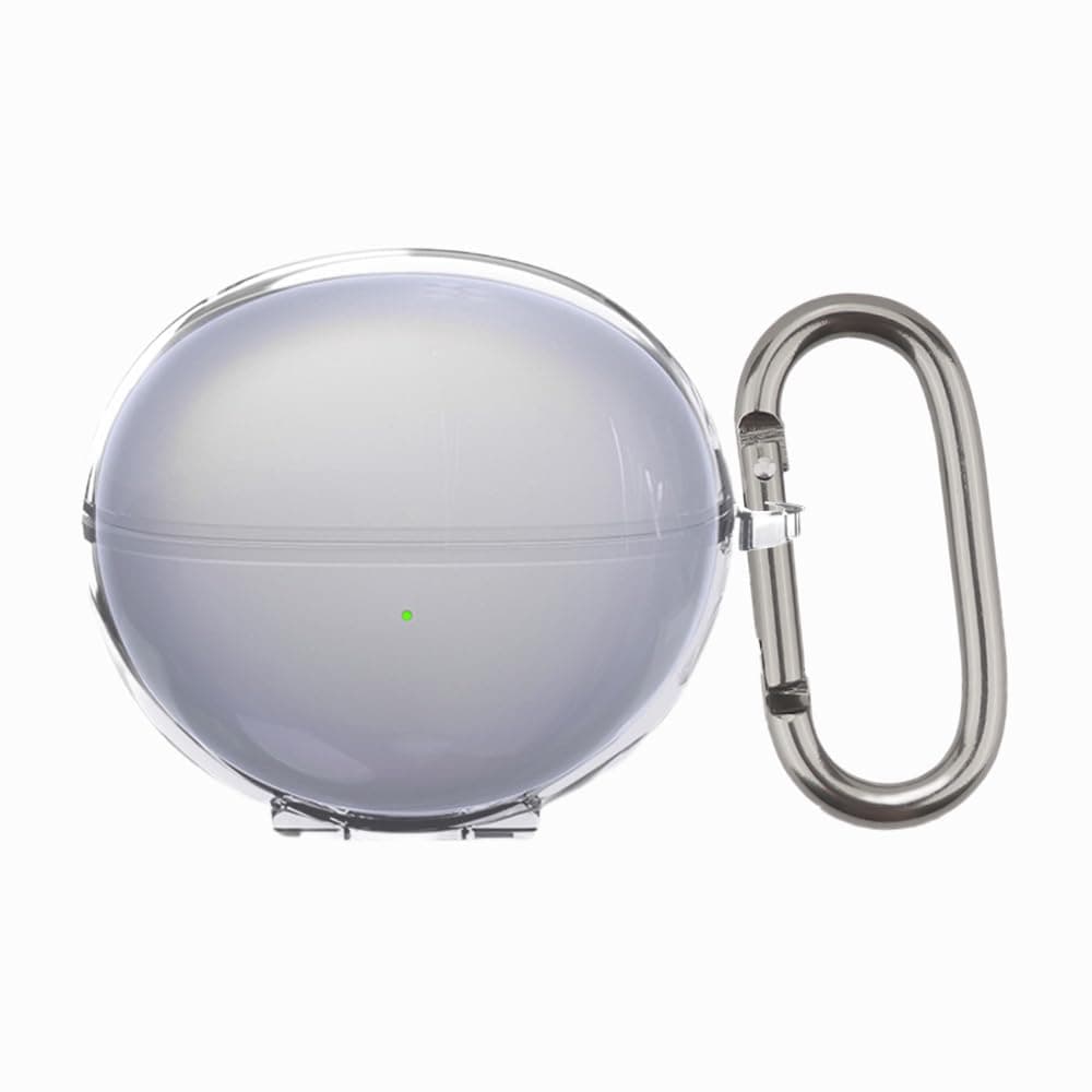 Clear TPU Case Compatible with Huawei Freeclip Wireless Earbuds - Shockproof Cover with Keychain