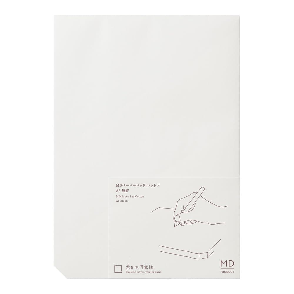 DESIGNPHIL 15237006 MD Paper Pad, Cotton A5, Unlined