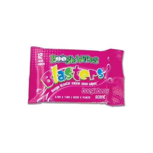 Boogie Wipes Blasters - Berry - 12 ct