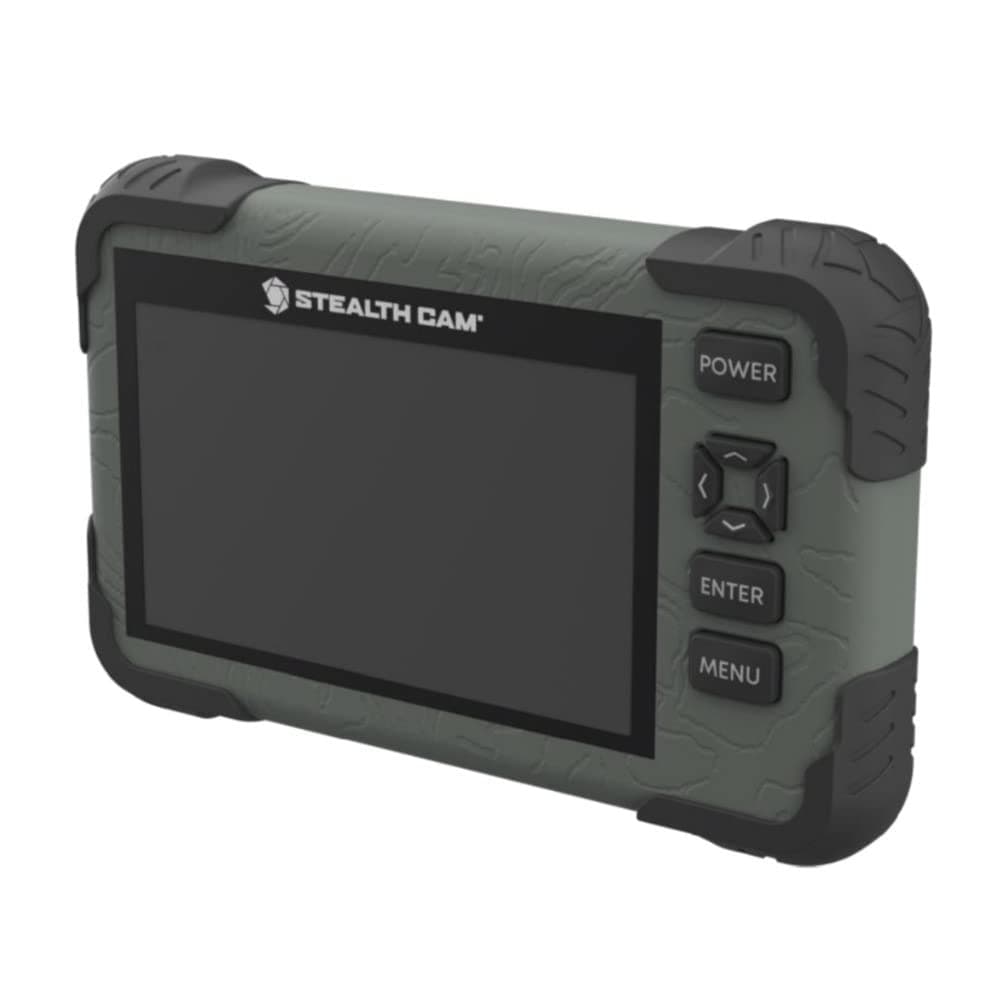 Stealth Cam SD Card Reader/Photo & HD Video 1080P Viewer | Durable Water-Resistant Housing | 4.3" Color LCD Screen | Wrist Lanyard