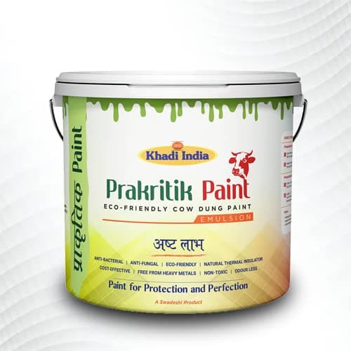 Khadi Prakritik Paint Interior Emulsion - Ceiling White - 5L (SIDVIG & CO)