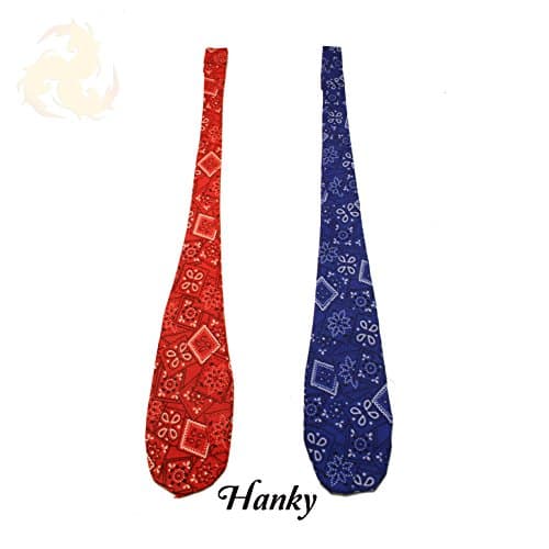 Fire Groove Gear Sock Poi - Hanky Blue