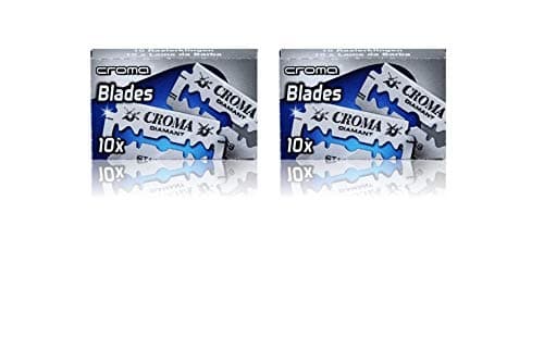 20 Croma Diamant Double Edge Razor Blades